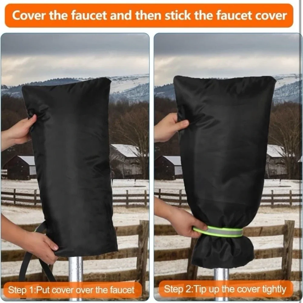 BANGIE Spigot Covers Winter Insulated, Outdoor Faucet Covers Freeze Protection,